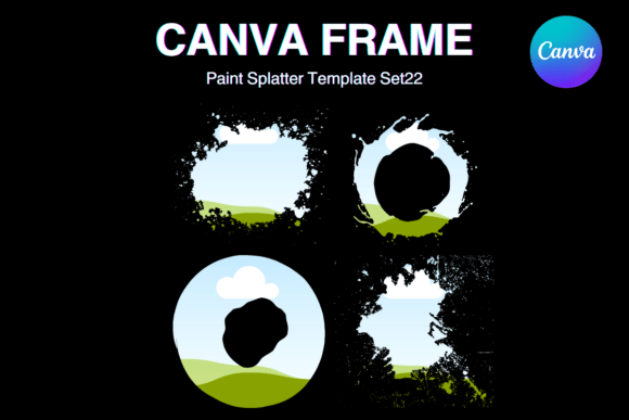 Paint Brush Brush Stroke Canva Frame_22: Elevate Your Digital Designs