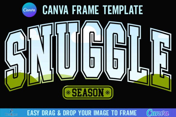 Snuggle Season Canva Frame: Your Winter Xmas Design Solution