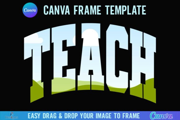 Teach Canva Frame School Teacher Varsity