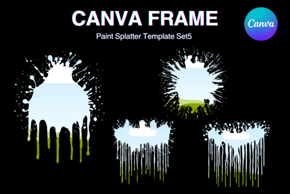 Unleash Creativity with Paint Brush Brush Stroke Canva Frame_5